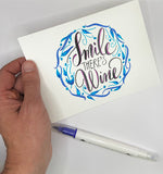 Beginner Modern Lettering  & Watercolor Kit